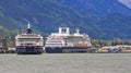 Alaska Ferry Columbia in Skagway Royalty Free Stock Photo
