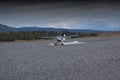 Alaska float Plane Royalty Free Stock Photo