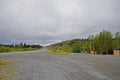 Alaska Highway Rest Stop Royalty Free Stock Photo