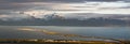 Alaska - Homer Spit at Sunset Panorama