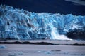 Alaska, Hubbard Glacier in the morning just before sunrise, United States Royalty Free Stock Photo