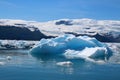 Alaska, iceberg in Icy Bay of the Wrangell-Saint-Elias Wilderness Royalty Free Stock Photo