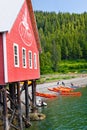 Alaska Icy Strait Point Kayak Tour Royalty Free Stock Photo