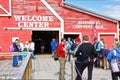 Alaska Icy Strait Point Welcome Center Royalty Free Stock Photo