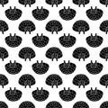 Alaska igloo pattern seamless vector