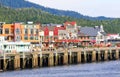 Alaska Ketchikan Waterfront Royalty Free Stock Photo