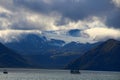 Alaska, Makushin Volcano on Unalaska Island, Aleutian Islands, United States