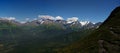 Alaska Mountain Panorama Royalty Free Stock Photo