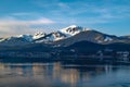 Alaska Mountain And Sea