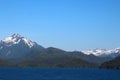 Alaska, mountainous coastal landscape in Sitka Sound Royalty Free Stock Photo