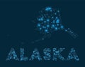 Alaska network map.