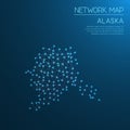 Alaska network map.