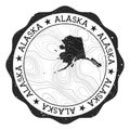 Alaska outdoor stamp.