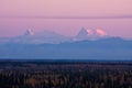 Alaska Range at Sunset