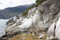 Alaska`s Smuggler`s Cove Eroded Landscape