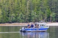 Alaska Salmon Charter Fishing Boat Ketchikan Royalty Free Stock Photo