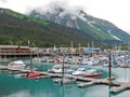 Alaska Seward Small Boat Harbor Mount Benson