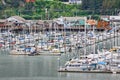 Alaska Seward Waterfront View from Cruise Ship