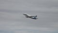 Alaska SkyWest Commercial Passenger Jet Taking Off in Los Angeles
