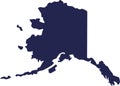 Alaska state map