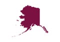 Alaska state map