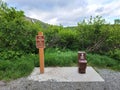 Alaska state park fee station