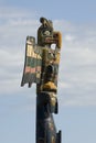 Alaska Totem Pole Series Royalty Free Stock Photo