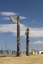 Alaska Totem Pole Series Royalty Free Stock Photo