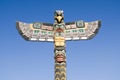 Alaska Totem Pole Series Royalty Free Stock Photo