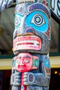 Alaska Totem Pole Series Royalty Free Stock Photo