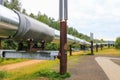 Alaska - Trans-Alaska Pipeline Near Fairbanks Royalty Free Stock Photo