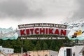 Alaska Welcome Ketchikan Sign