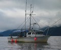 Alaskan Fishing Boat Royalty Free Stock Photo