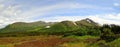 Alaskan mountain panoramic view Royalty Free Stock Photo