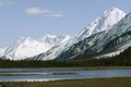 Alaskan Mountain Range Royalty Free Stock Photo