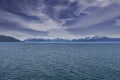 Alaskan Mountain Range in Horizon Royalty Free Stock Photo