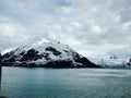 Alaskan Mountainscape with Alaskan Glacier