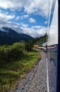 Alaskan Railway Royalty Free Stock Photo