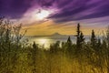 Alaskan sunset