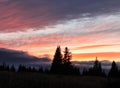 Alaskan Sunset Royalty Free Stock Photo
