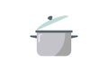 Kitchen Kitchenware White Pan Illustration Vector Panci Royalty Free Stock Photo