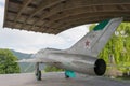 Mikoyan-Gurevich MiG-21 at Mikoyan Brothers Museum in Sanahin village, Alaverdi, Lori, Armenia.