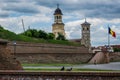 Coronation Cathedral of Holy Trinity in Alba Iulia, Romania Royalty Free Stock Photo