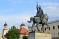 Alba Carolina Fortress- the equestrian statue of Michael the Brave -Romania 424