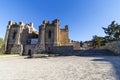 Alba de Tomes, Spain - October 7, 2017: The Basilica of Santa Teresa de Jesus, religious temple of the ducal village of Alba de