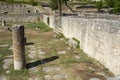 Ancient Roman archaeological site, Alba Fucens, Abruzzo Italy