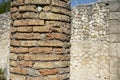 Ancient Roman archaeological site, Alba Fucens, Abruzzo Italy