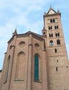 Alba (Italy): cathedral Royalty Free Stock Photo