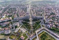 Alba Iulia City Aerial View Royalty Free Stock Photo