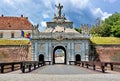 Alba Iulia Fortress, Romania Royalty Free Stock Photo